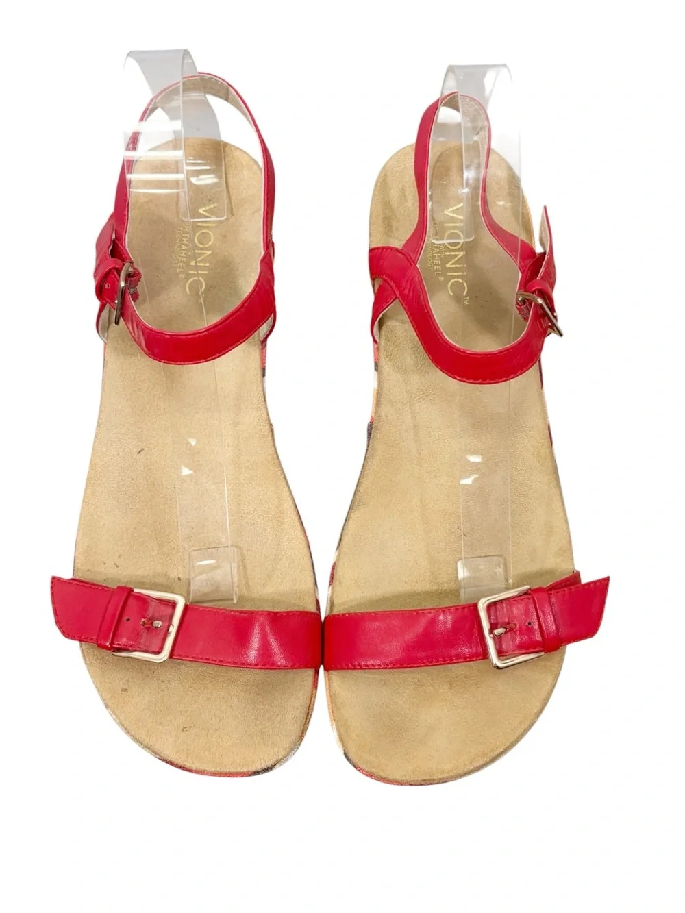 Vionic Enisa Orthotic Wedge Sandals Size 11